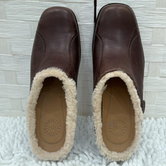 UGG Australia Women’s Leather Mules - Picture 13 of 14